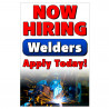 Now Hiring Welders Economy A-Frame Sign