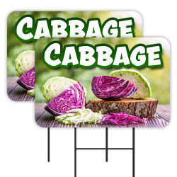 Cabbage 2 Pack Double-Sided...