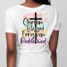 Chosen, Blessed, Forgiven, Redeemed Unisex Tee (Made in the USA)
