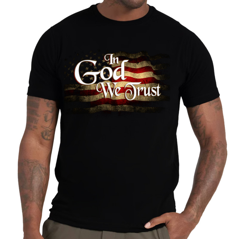 In God We Trust Cotton Unisex T-Shirt (Made in the USA)