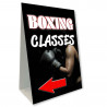 BOXING CLASSES Economy A-Frame Sign