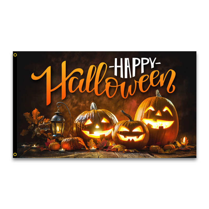 Happy Halloween Premium 3x5 foot Flag OR Optional Flag with Mounting Kit