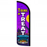Trunk Or Treat Premium Windless Feather Flag Bundle (Complete Kit) OR Optional Replacement Flag Only