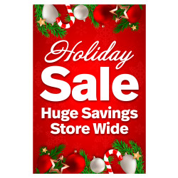Holiday Sale Economy A-Frame Sign
