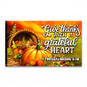 Give Thanks Premium 3x5 foot Flag OR Optional Flag with Mounting Kit