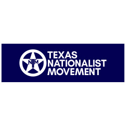Texas Nationalist Movement 8' x 2.5' Vinyl Banner
