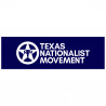 Texas Nationalist Movement 8' x 2.5' Vinyl Banner