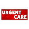 Urgent Care Vinyl Banner with Optional Sizes (Made in the USA)