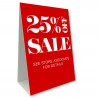 25 OFF SALE Economy A-Frame Sign