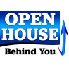 Open House Directional Arrows (Blue) 12 Pack (24" x 16" Yard Signs) with Metal Stakes