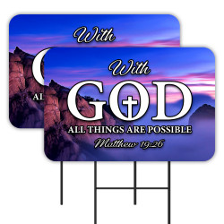 With GOD All Things Are...