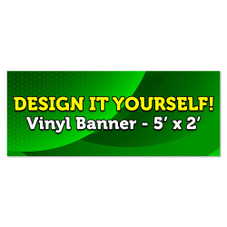 Design It Yourself (DIY) Vinyl Banner Small - 24x60