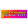 Design It Yourself (DIY) Vinyl Banner Medium - 30x96