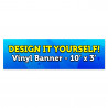 Design It Yourself (DIY) Vinyl Banner Large - 36x120