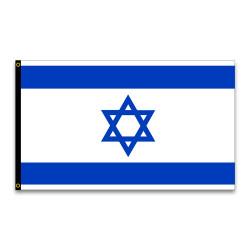Israel Premium 3x5 foot Flag OR Optional Flag with Mounting Kit