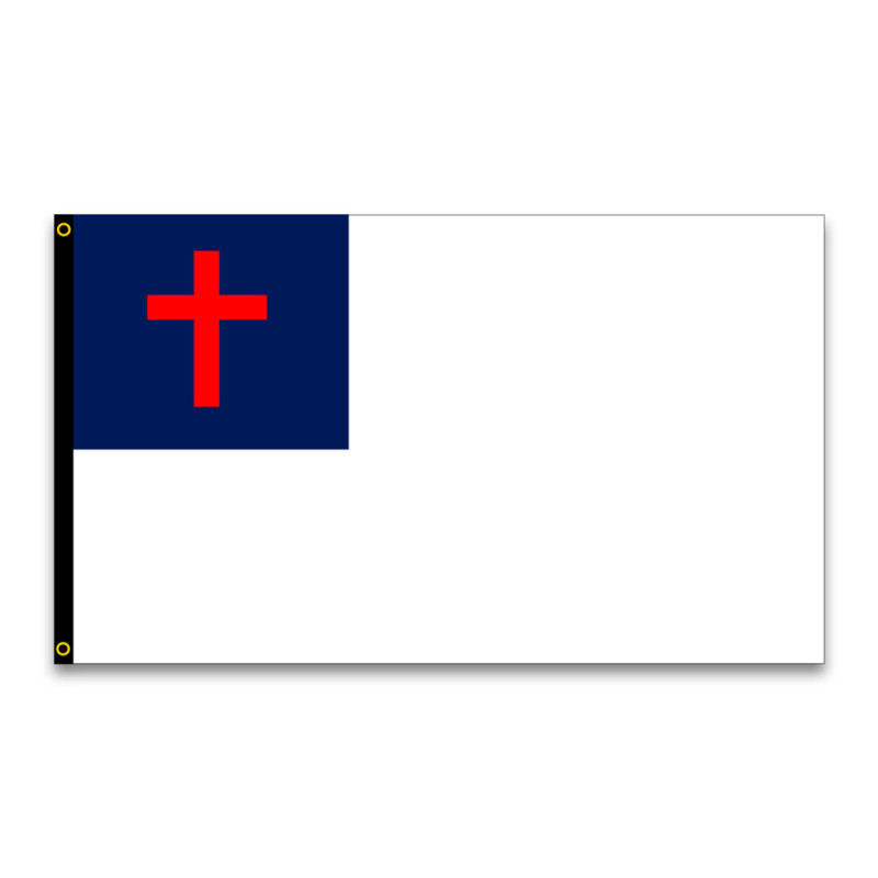Christian Premium 3x5 foot Flag OR Optional Flag with Mounting Kit