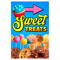 Sweet Treats Economy A-Frame Sign