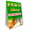 Pawn Shop Economy A-Frame Sign