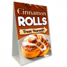 Cinnamon Rolls Economy A-Frame Sign