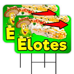 Elotes 2 Pack Double-Sided...
