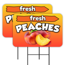 PEACHES 2 Pack Double-Sided...