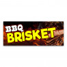 BBQ Brisket Vinyl Banner with Optional Sizes (Made in the USA)