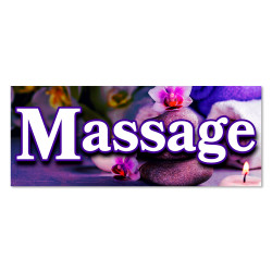 Massage Vinyl Banner with...