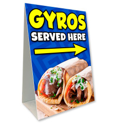 GYROS Economy A-Frame Sign
