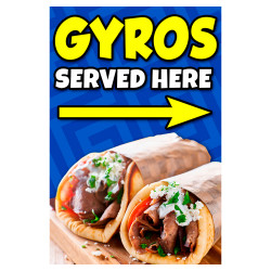 GYROS Economy A-Frame Sign