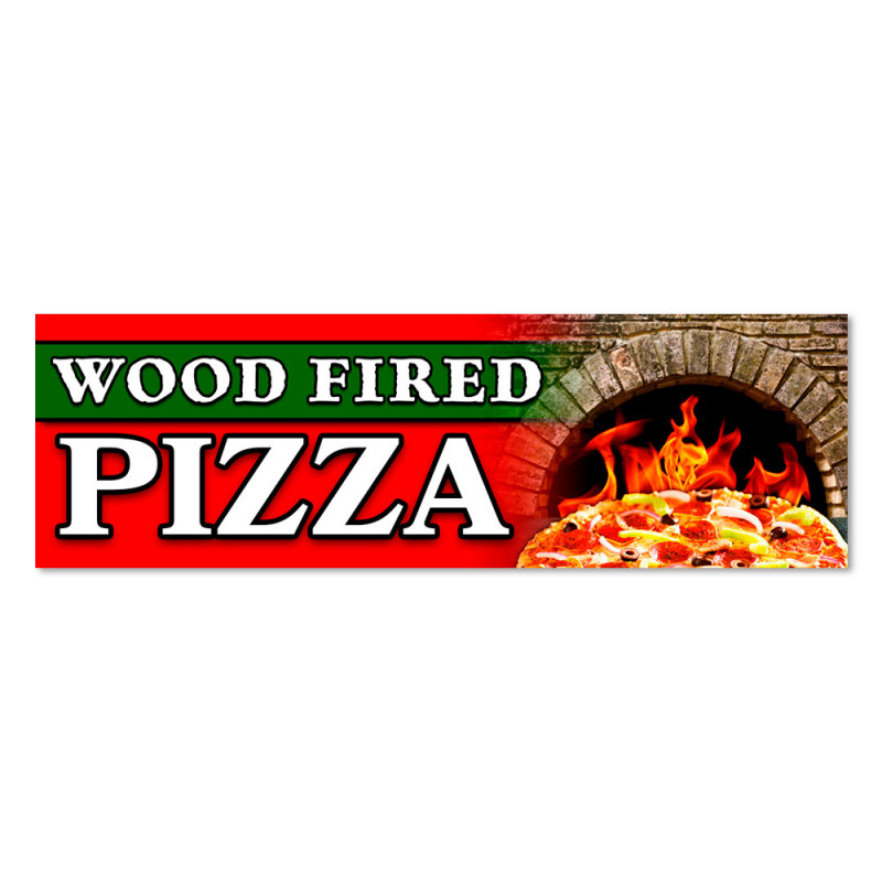  3x5 Foot Fresh Hot Pizza Sold Here Flag : Business