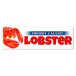 Lobster Vinyl Banner with...