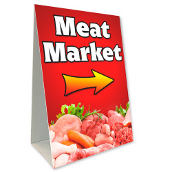 Meat Market Economy A-Frame...
