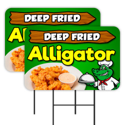 Deep Fried Alligator 2 Pack...