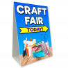Craft Fair Today Economy A-Frame Sign