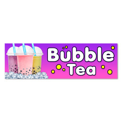 Bubble Tea Vinyl Banner...