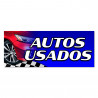 Autos Usados Vinyl Banner with Optional Sizes (Made in the USA)
