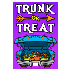 Trunk or Treat Economy A-Frame Sign