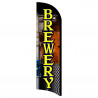 BREWERY Premium Windless  Feather Flag Bundle (Complete Kit) OR Optional Replacement Flag Only