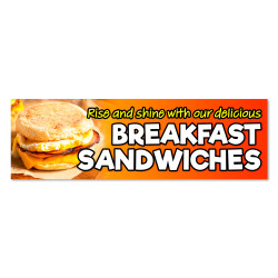 Breakfast Sandwiches Vinyl...