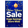 New Year Sale Economy A-Frame Sign
