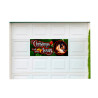 Christmas Is All About Jesus 21" x 47" Magnetic Garage Banner For Steel Garage Doors