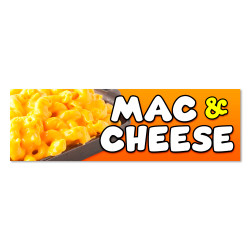 Mac & Cheese Vinyl Banner...