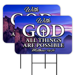 With GOD All Things Are...