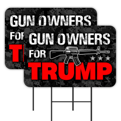 Gun Owners For Trump 2 Pack...