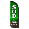 SOD For Sale Premium Windless Feather Flag Bundle (Complete Kit) OR Optional Replacement Flag Only