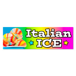Italian ICE Vinyl Banner...