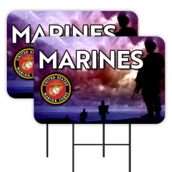 Marines 2 Pack Double-Sided...