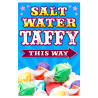 Salt Water Taffy Economy A-Frame Sign