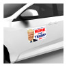 Honk For Trump 2024 2 Pack Car Magnet 15" x 11"