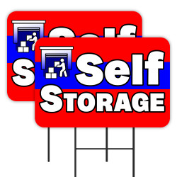 Self Storage - Red 2 Pack...